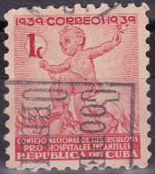 Cuba (Bienfaisance) YT B2 Mi Z2 Année 1939 (Used °) Enfant - Tuberculose - Bienfaisance