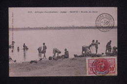 HAUT SÉNÉGAL ET NIGER - Affranchissement De Bardiagara Sur Carte Postale En 1910 Pour La France  - L 148301 - Briefe U. Dokumente