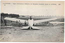 L60F039 - Types D'Aéroplanes Militaires - Le Monoplan Antoinette Blindé Du Pilote Hubert Latham - ND N°19 - Cl Rol - 1914-1918: 1ère Guerre