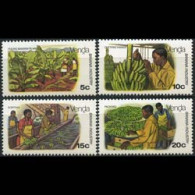 VENDA 1980 - Scott# 32-5 Banana Industry Set Of 4 MNH - Venda