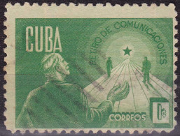 Cuba YT 277 Mi 187a Année 1943 (Used °) Route - Etoile - Used Stamps