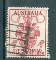 AUSTRALIE - N°231 Oblitéré. Jeux Olympiques De Melbourne. - Ete 1956: Melbourne