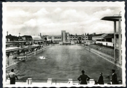 CV4155 BUSTO ARSIZIO (Varese VA) Piscina Costanzo Ciano, FG,  Viaggiata 1943 Per Treviglio, Ottime Condizioni - Busto Arsizio