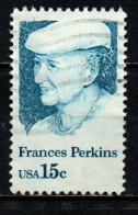 STATI UNITI - 1980 - FRANCES PERKINS - USATO - Usados