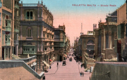 CPA - MALTA - Strada Reale - Malte