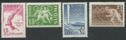 Finland:Unused Stamps Serie XV Olympic Games 1952, Helsinki, MNH - Verano 1952: Helsinki