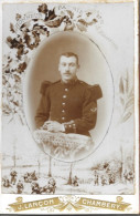 Photographie Artistique - J. Lançon, Photographe à Chambéry, Rue Sommeiller - Portrait Militaire 97ème D'Infanterie - Alte (vor 1900)