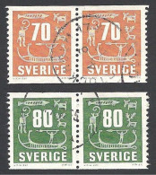Schweden, 1957, Michel-Nr. 432+433, Gestempelt - Gebraucht