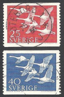 Schweden, 1956, Michel-Nr. 416-417, Gestempelt - Usados