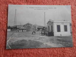 Cpa  Marseille Exposition Internationale Electricité 1908 - Mostra Elettricità E Altre