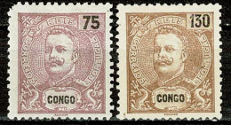 Congo, 1903, # 50, 52, MNG - Congo Portoghese