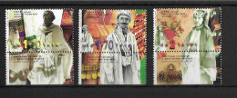 Israel 1997 MNH Traditonal Costumes Of Jewish Communities Aboard Sg 1352/4 - Unused Stamps (with Tabs)