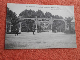 Cpa  Marseille Exposition Internationale Electricité 1908 - Electrical Trade Shows And Other