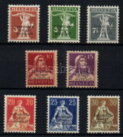 * Svájc 1918 Hivatalos / Official Mi 1I-8I (Mi EUR 900.-) - Altri & Non Classificati