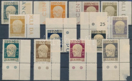 ** Fiume 1920 Forgalmi értékek Mi 100-111 (** Mi EUR 255.-) (betapadásnyomok / Gum Disturbances) - Other & Unclassified