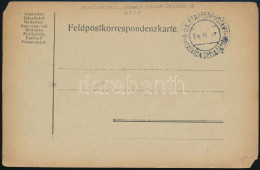 1918 Címzetlen Tábori Posta Képeslap / Blanco Field Postcard "EP CASARSA DELLA DELIZIA A" - Altri & Non Classificati