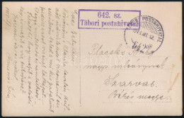 1918 Tábori Posta Képeslap "FP 642" - Other & Unclassified