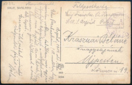 1914 Tábori Posta Képeslap "S.M.S. ÁRPÁD" - Other & Unclassified
