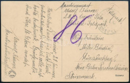 1915 Tábori Posta Képeslap "S. M. S. CSEPEL" - Altri & Non Classificati