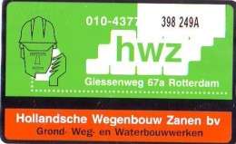 Telefoonkaart  LANDIS&GYR NEDERLAND * RCZ.398  249a * Hollandse Wegenbouw Zanen Bv *  TK * ONGEBRUIKT * MINT - Privat