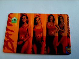 GREAT BRITAIN / 20 POUND /MAGSTRIPE  / BAYWATCH PHONECARD/ LIMITED EDITION/ ONLY 500 EX     **15684** - Collections