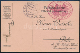 1917 Tábori Posta Levelezőlap "S.M.S Don Juan D'Austria" - Autres & Non Classés