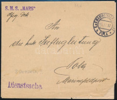 1917 Tábori Posta Nyomtatvány "S.M.S. MARS" - Autres & Non Classés