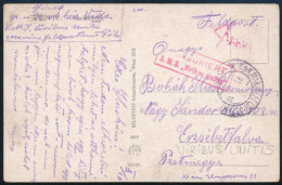 1918 Tábori Posta Képeslap "S.M.S. Viribus Unitis" - Sonstige & Ohne Zuordnung