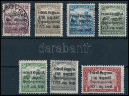 **, *, O Nyugat-Magyarország I. 1921 7 Klf Bélyeg (**18.950) / Mi 1-7 Signed: Bodor - Other & Unclassified