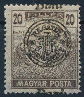 * Nagyvárad 1919 Magyar Posta 20f Eltolódott Felülnyomással, Bodor Vizsgálójellel - Other & Unclassified