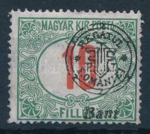 (*) Nagyvárad 1919 Portó 10f Elcsúszott Felülnyomással, Bodor Vizsgálójellel - Andere & Zonder Classificatie