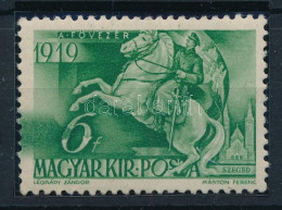 ** 1940 Kormányzói 20 éves évforduló 6f Vastag Zöld Rákelcsíkkal - Other & Unclassified