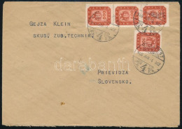 1946 (18. Díjszabás) Levél Szlovákiába 1600 Milpengő Bérmentesítéssel - Otros & Sin Clasificación