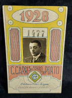 C6 /2 -  Cartão Identidade * Carris Ferro Porto - Rede Antiga * 1928 * Portugal - Europe
