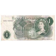 Billet, Grande-Bretagne, 1 Pound, TB - 1 Pond