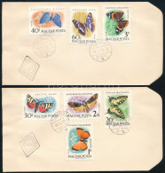 1959 Lepke (I.) Sor 2 Db FDC-n - Other & Unclassified