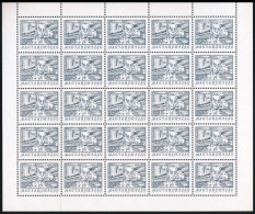 ** 1998 Jendrassik György Teljes ív, Benne Tévnyomat / Mi 4502 Complete Sheet With Plate Variety - Other & Unclassified