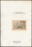 1992 Bélyegnap (65.) - EUROFILEX Ajándék Blokk Emléklapon, Postai Kiadvány Melléklete (8.000) - Otros & Sin Clasificación