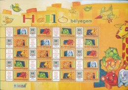 ** 2008 Helló Bélyegem Promóciós Teljes ív - Autres & Non Classés