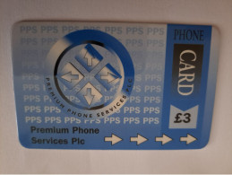 GREAT BRITAIN / 3  POUND / PREMIUM PHONE    PHONECARD/  MINT   **15694** - [10] Sammlungen