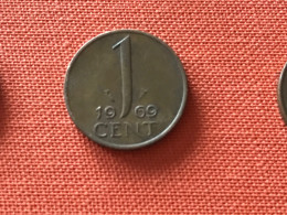 Münze Münzen Umlaufmünze Niederlande 1 Cent 1969 - 1 Centavos