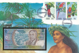 Szamoa 1990. 2T Felbélyegzett Borítékban, Bélyegzéssel T:UNC Samoa 1990. 2 Tala In Envelope With Stamp And Cancellation  - Sin Clasificación