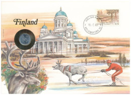 Finnország 1979. 1p Al Felbélyegzett Borítékban, Bélyegzéssel, Német Nyelvű Leírással T:UNC  Finland 1979. 1 Penni Al In - Non Classificati