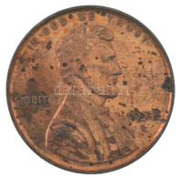 DN Az 1972S-es évjáratú 1 Cent érme Bronzozott, Nagyméretű Utánverete (77mm) T:XF Kopott Bronzozás - Sin Clasificación