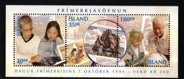 1994 Stamp Day MI IS BL17 Sn IS 789  Yt IS BF17  Sg IS MS830  AFA IS 799 Xx MNH - Blokken & Velletjes