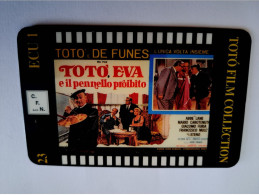 GREAT BRITAIN / 1 POUND / TOTO FILM COLLECTION/ EVA/ FUNES/    PHONECARD/  USED   **15695** - [10] Colecciones