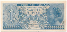 Indonézia 1956. 1R T:AU Folt Indonesia 1956. 1 Rupiah C:AU Spot Krause P#74 - Non Classés