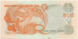 Vietnam / Dél-Vietnam DN (1972) 500D "F9 555914" T:AU Fo. Vietnam / South Vietnam ND (1972) 500 Dong "F9 555914" C:AU Sp - Non Classificati