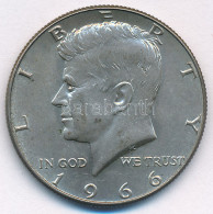 Amerikai Egyesült Államok 1966. 1/2$ Ag "Kennedy" T:XF USA 1966. 1/2 Dollar Ag "Kennedy" C:AU,XF  Krause KM#202 - Sin Clasificación