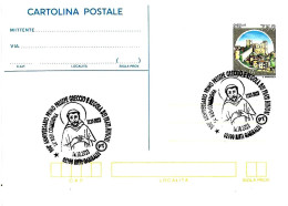 ITALIA ITALY - 2023 RIETI 800^ Primo Presepe Greccio E Regola Frati Minori (S. Francesco) Su Cartolina Postale CP -11063 - 2021-...: Poststempel